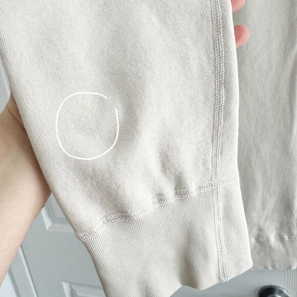 Nili Lotan Nolan Sweatpant in Chalk, size XS - Picture 11 of 12